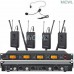 MiCWL G900 Wireless Microphone System New upgrade version - Handheld Lapel Headset Conference